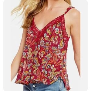 NWT Free People Intimates Size S Infinite Love Cami Purple Combo